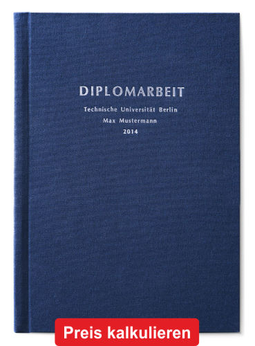 Hardcover Leinenbuch Bindung