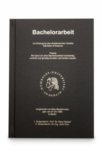 Hardcover Standard Hardcover Standardbuch schwarz