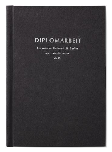 Hardcover Leinen Hardcover Leinenbuch schwarz