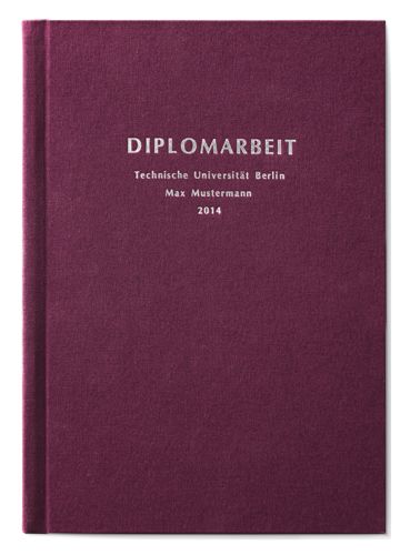Hardcover Leinen Hardcover Leinenbuch rot