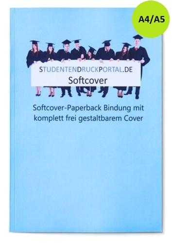Softcover Magazin Klebebindung